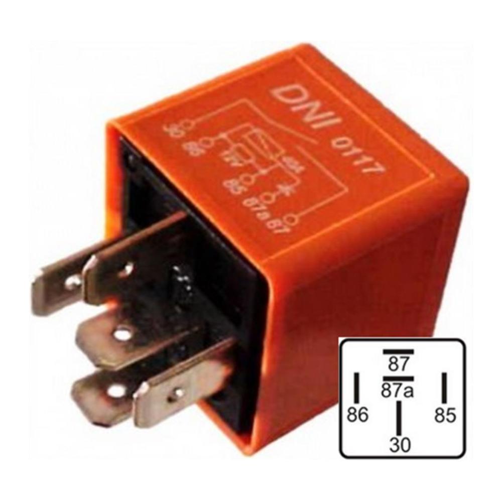 Relé para Ar-Condicionado 12V 40A para Volkswagen Gol - DNI - DNI 0117