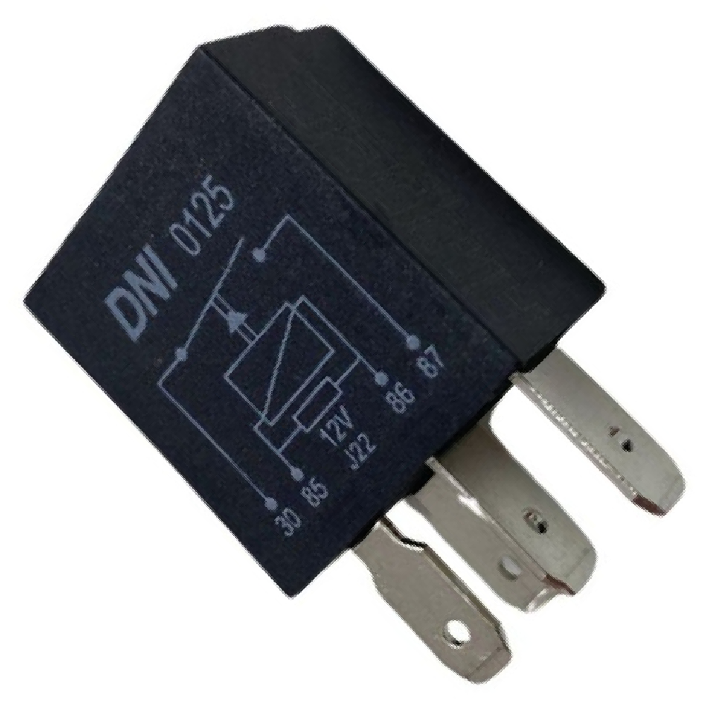 Relê Auxiliar 12V 4 Terminais - DNI - 0125