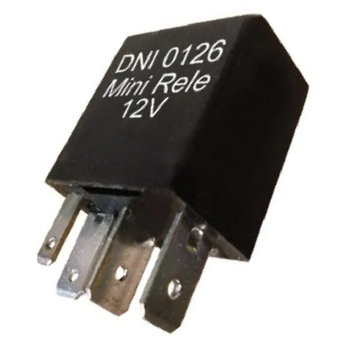 Relê Auxiliar 12V 5 Terminais - DNI - 0126
