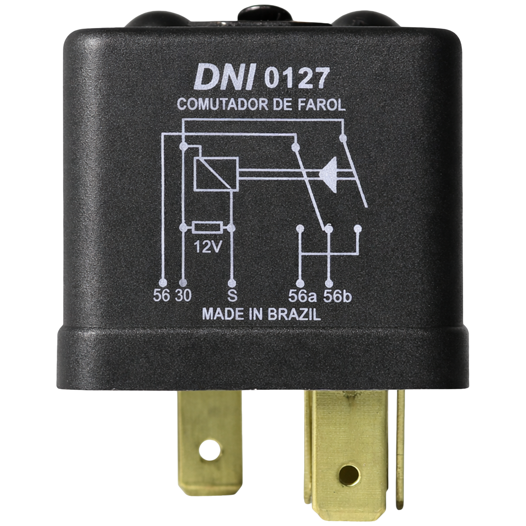 Relé de Comutador de Farol 5 Terminais - DNI - 0127