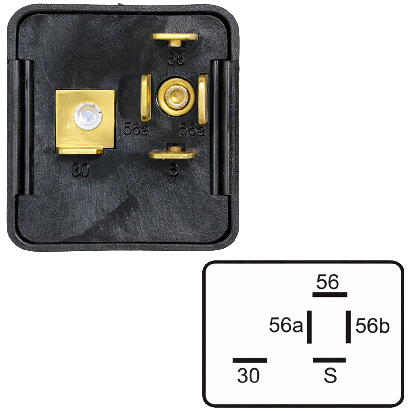 Relé de Comutador de Farol 5 Terminais - DNI - 0127