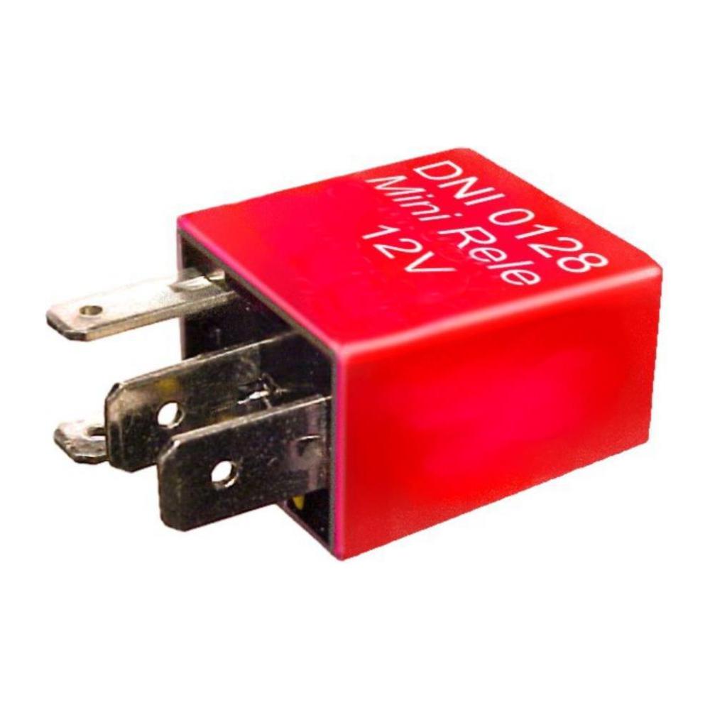Relê Auxiliar 12V 4 Terminais 30Ah - DNI - 0128