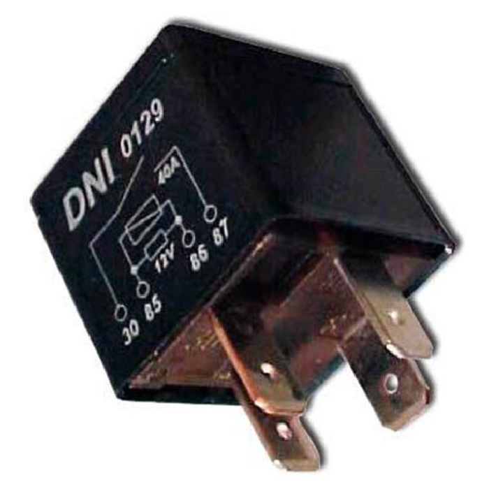Relê 12V 40Ah 4 Terminais - DNI - 0129