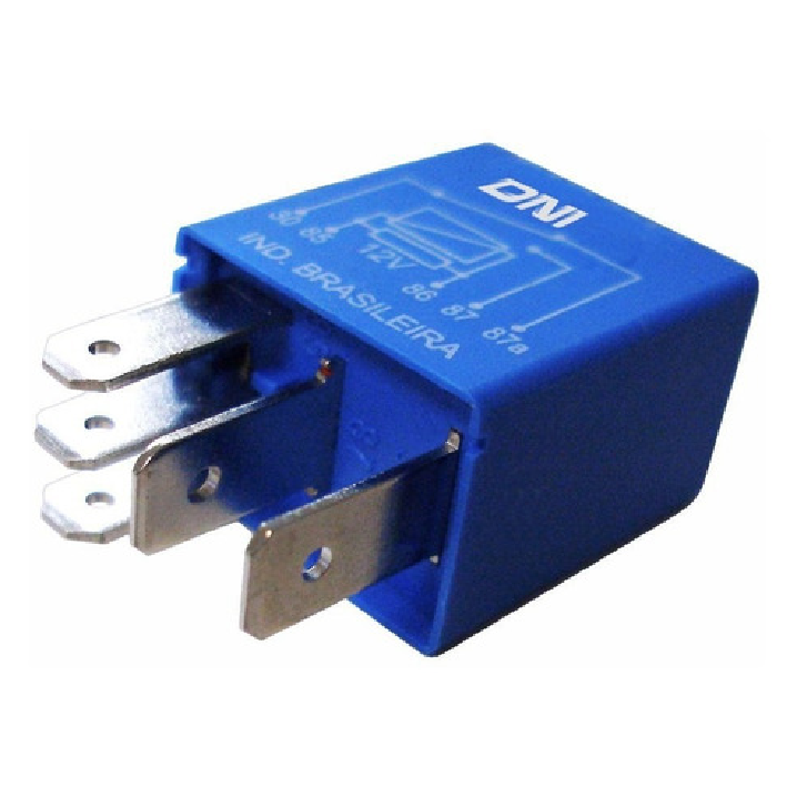 Relê Auxiliar 12V 5 Conexões - DNI - 0136