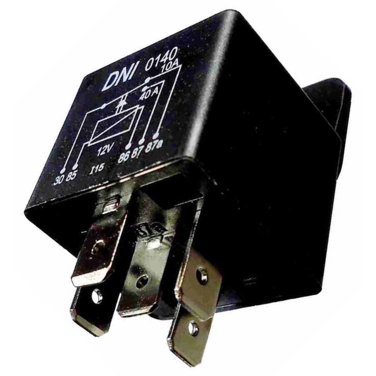 Relê 12v Auxiliar - DNI - 0140