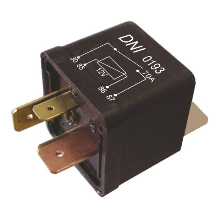 Relê Auxiliar 12V - DNI - 0193