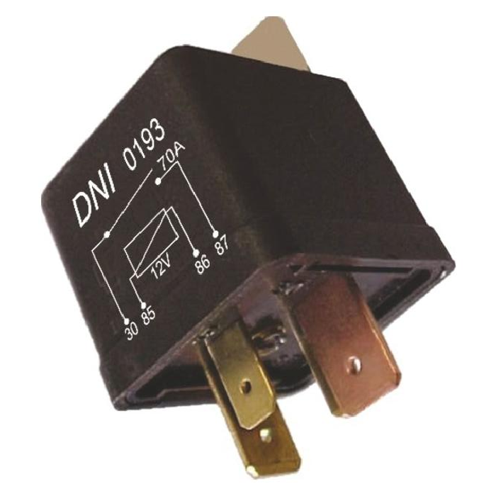 Relê Auxiliar 12V - DNI - 0193