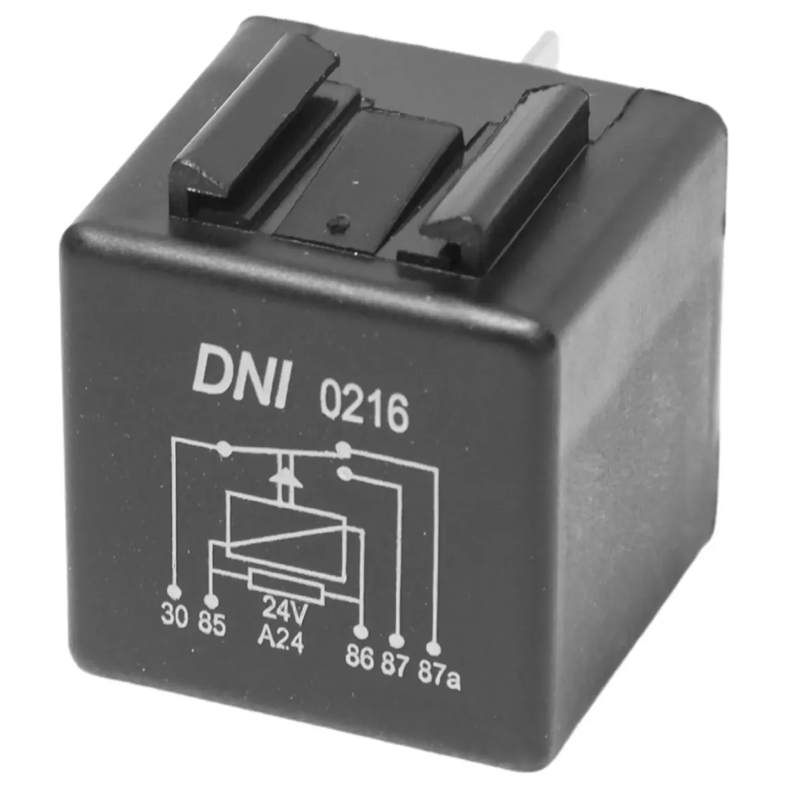 Relé Auxiliar Universal 24V 40A 30A - DNI - 0216