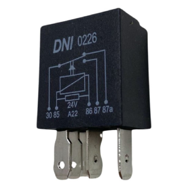 Relê Auxiliar 24V Plástico - DNI - 0226