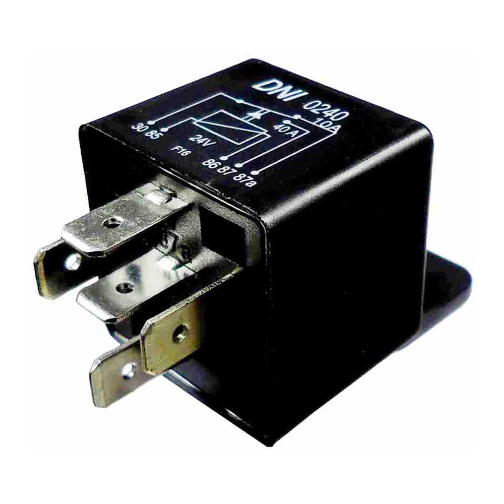 Relê Auxiliar 24V 5 Terminais - DNI - 0240