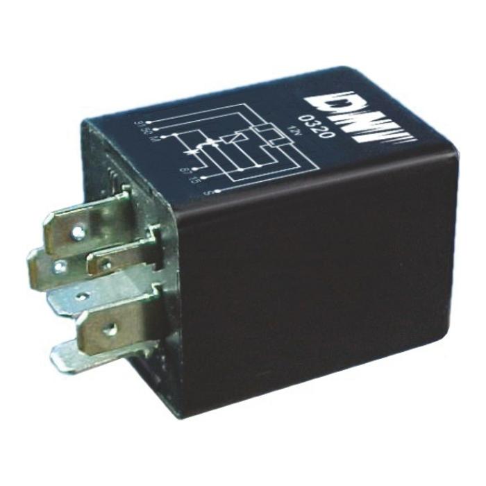 Relê Temporizador 12V 6 Conexões - DNI - 0320