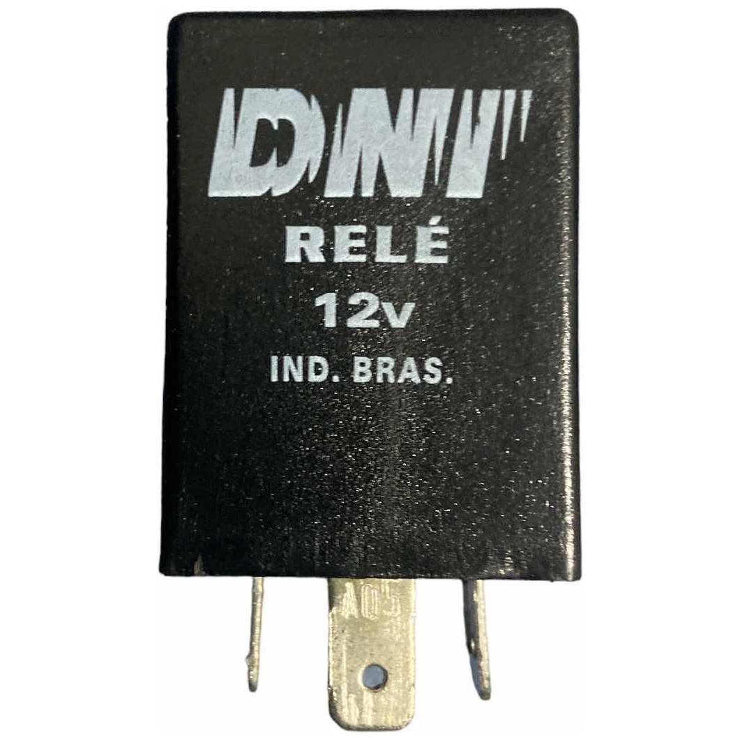 Relê Temporizador 12V 4 Terminais de Plástico - DNI - 0335