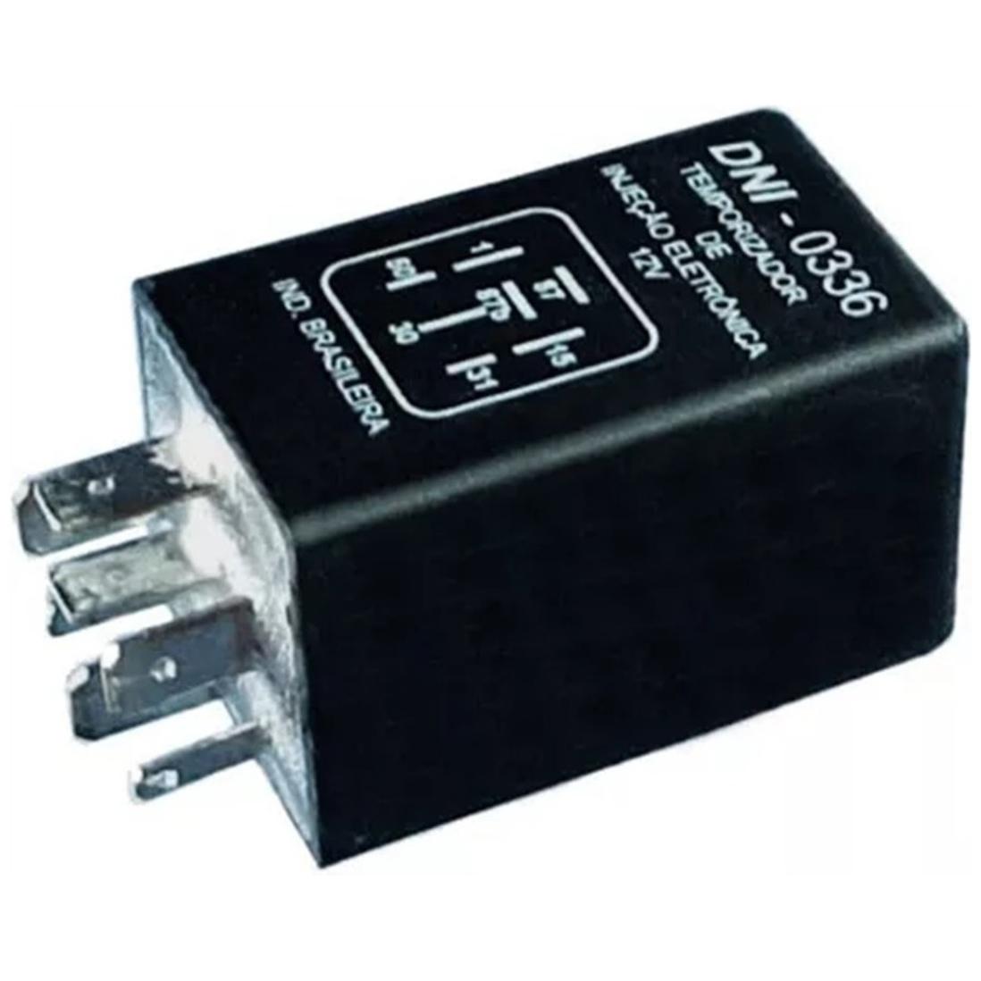 Relê Auxiliar 12V Plástico 7 Conexões - DNI - 0336
