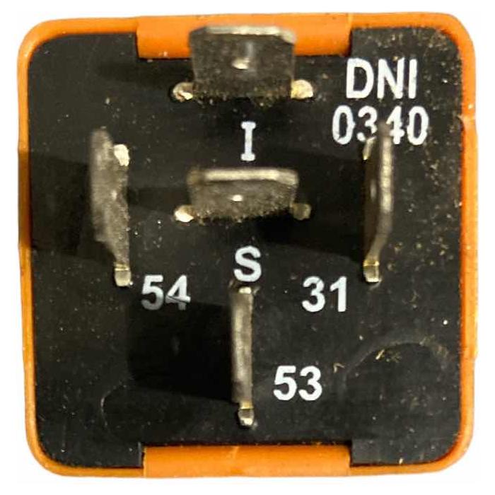 Relé Limpador Para-Brisa Traseiro 12V 5 Terminais para Ford Escort e Volkswagen Pointer - DNI - DNI 0340