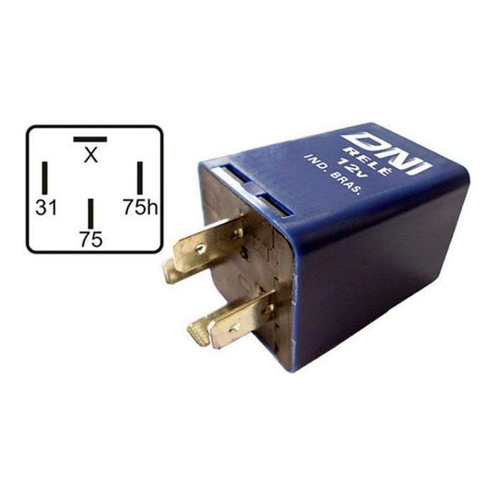Relê Temporizador 12V 4 Conexões - DNI - 0358