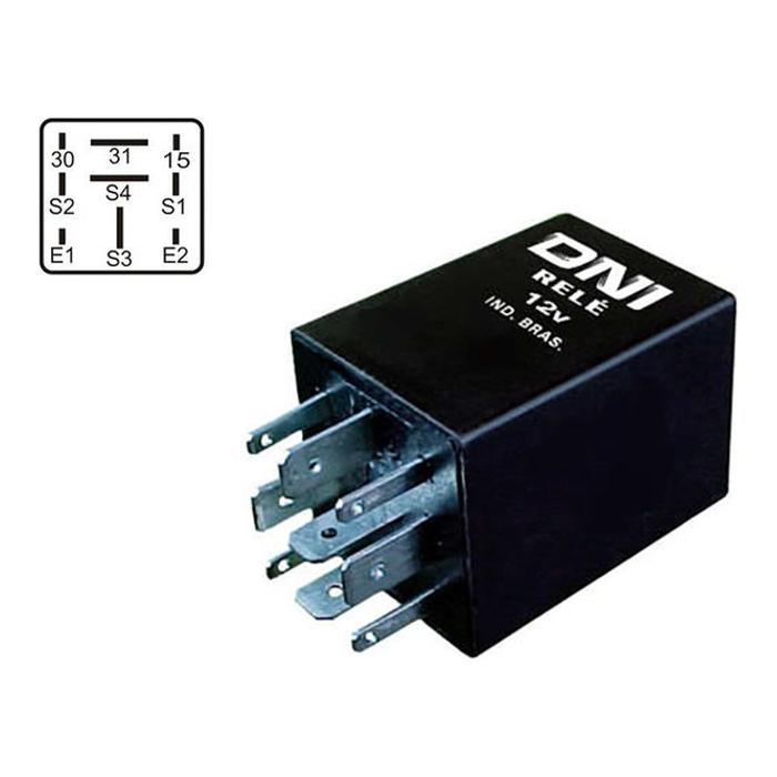 Relê Temporizador 12V - DNI - 0359