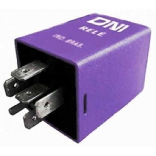 Relê Temporizador 12V 6 Conexões de Plástico - DNI - 0363