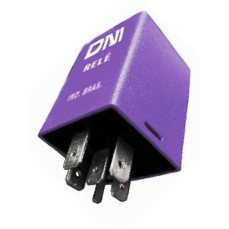 Relê Temporizador 12V 6 Conexões de Plástico - DNI - 0363