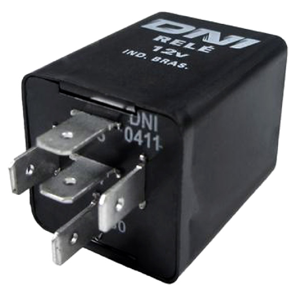 Relé Temporizador de Farol Por 20 Segundos 30A 12V para Chevrolet Monza e Monza Hatch - DNI - DNI 0411
