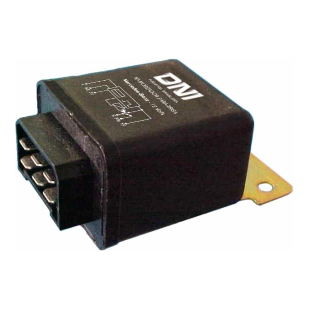 Relê Temporizador 12V 6 Plástico - DNI - 0812