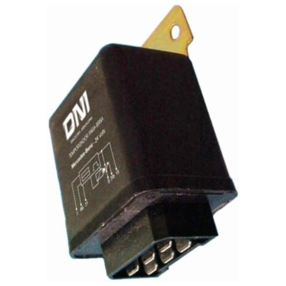 Relê Temporizador 24V 6 Conexões de Plástico - DNI - 0822