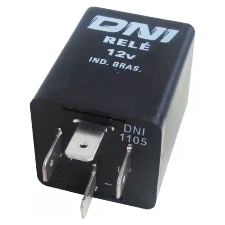 Relê Comando Pisca 12V 4 - DNI - 1105