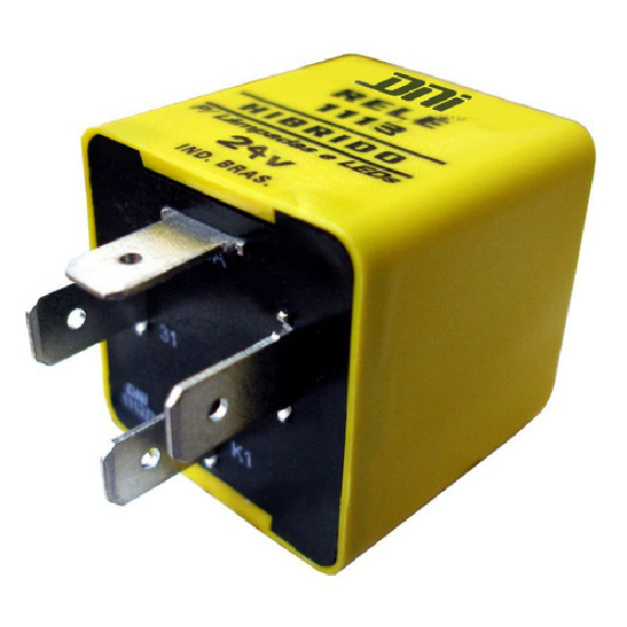 Relé 24V Híbrido para Lanternas de LED e Comuns - DNI - 1113