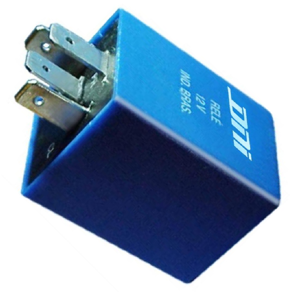 Relê 12V Auxiliar 4 Terminais Azul - DNI - 1117