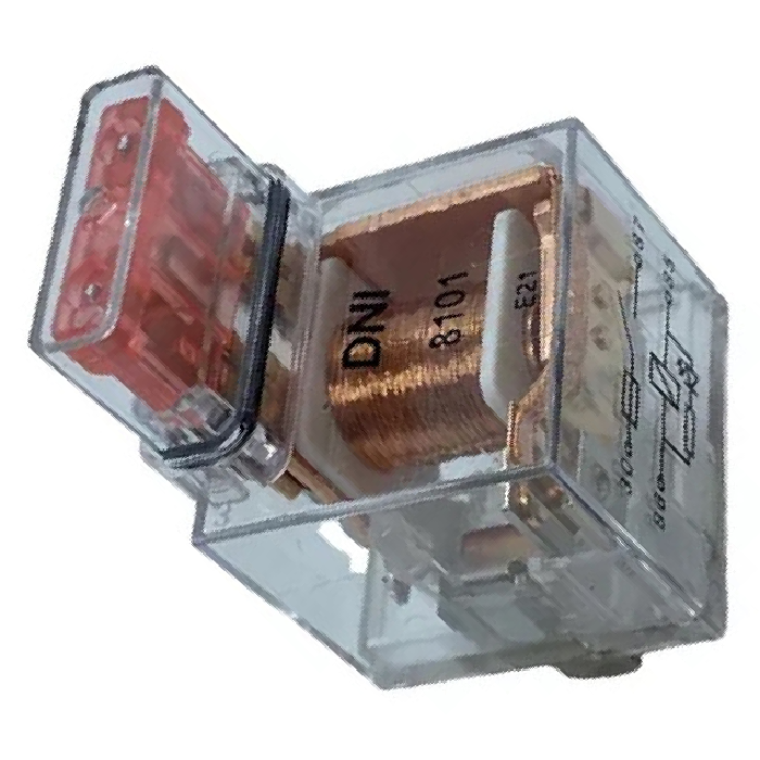 Relê Auxiliar 12V 4 Terminais LED Vermelho - DNI - 8101