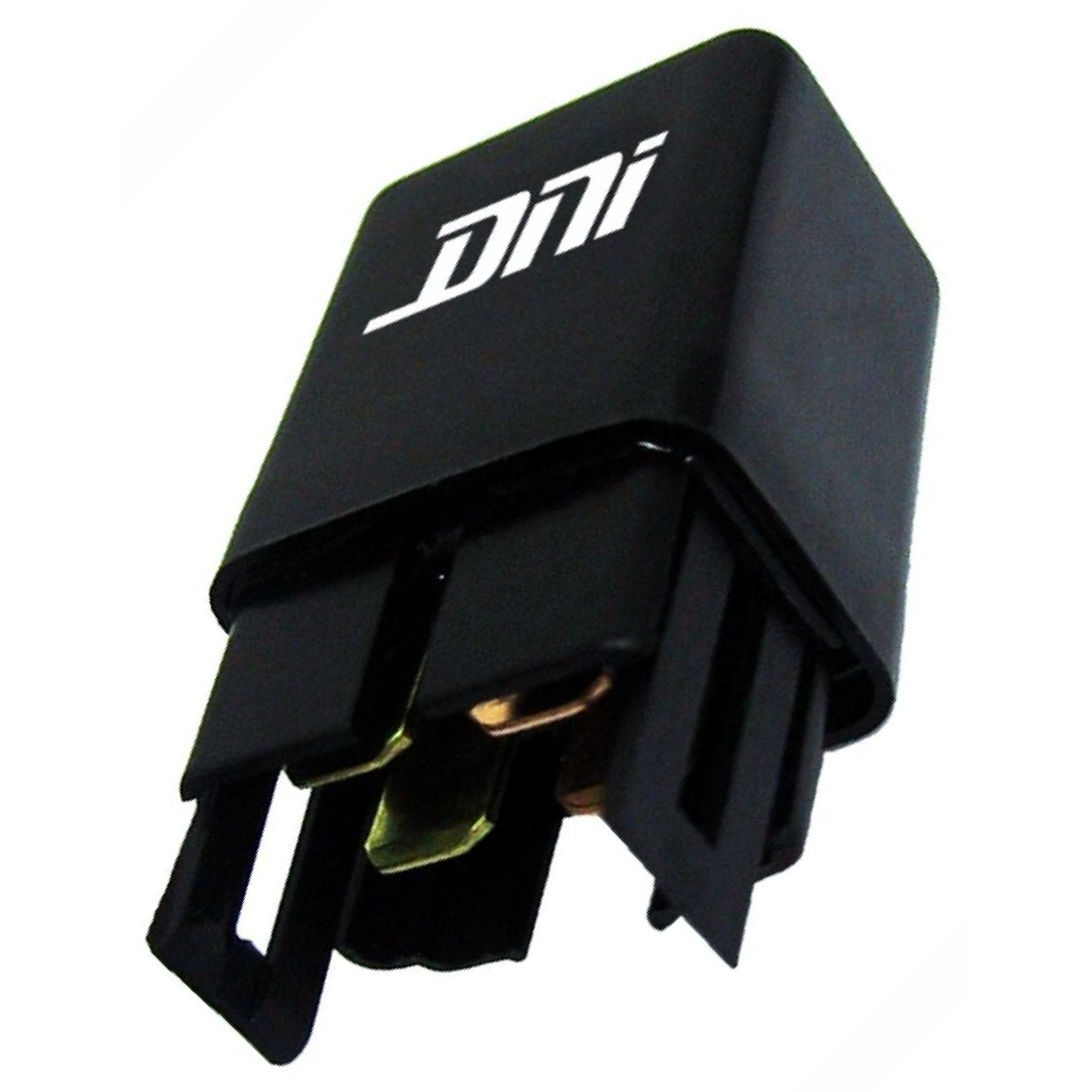 Relê Auxiliar 12V de Plástico - DNI - 8114
