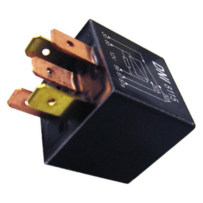 Relé Auxiliar 12V 5 Pinos 50A 30A Reversor Universal - DNI - 8115