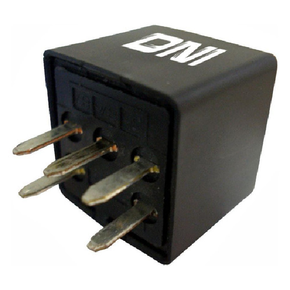 Relé Auxiliar 12V 30A 40A Terminais Agulha Uso Geral - DNI - 8119