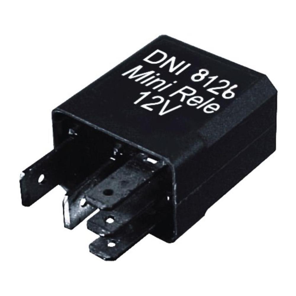Relê Auxiliar 12V 5 Conexões - DNI - 8126