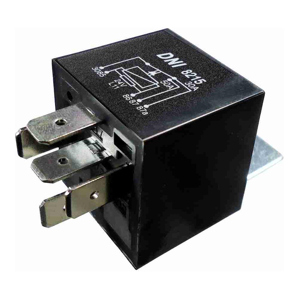 Relê Auxiliar 24V 5 Conexões - DNI - 8215