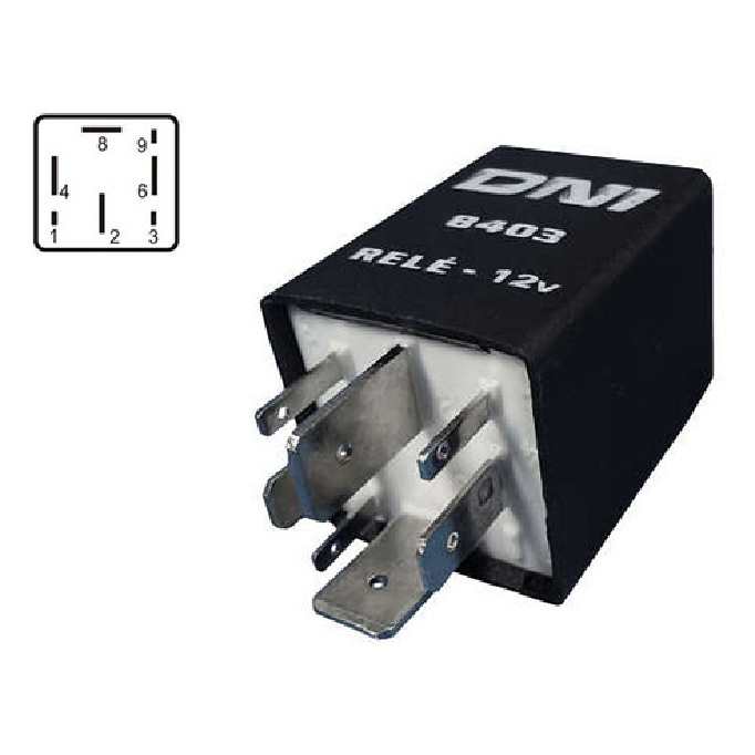 Relê 12V Bomba Combustível - DNI - 8403