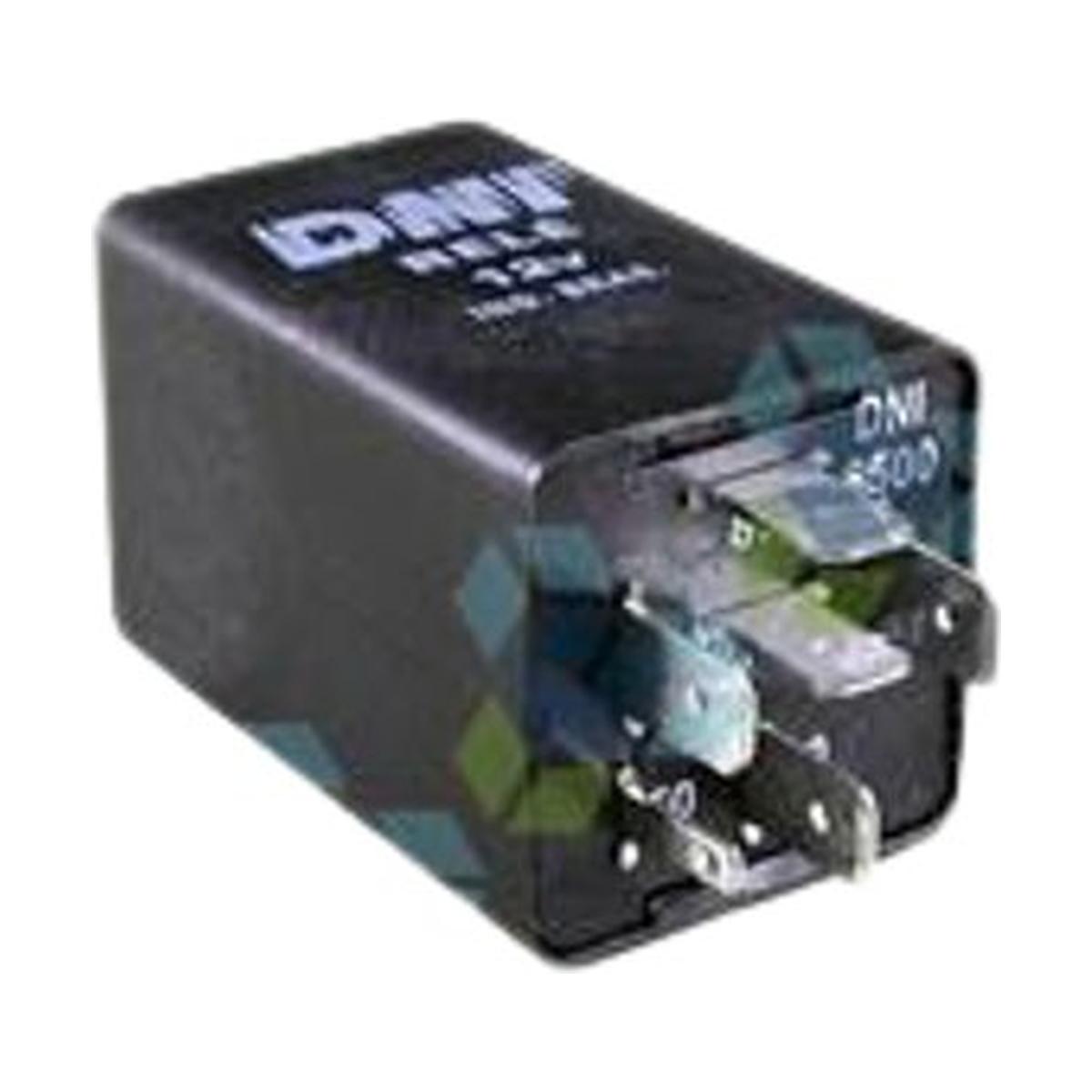 Relê Auxiliar 12V Plástico 6 Terminais - DNI - 8500