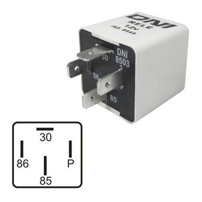 Relê 12V Ar Condicionado - DNI - 8503
