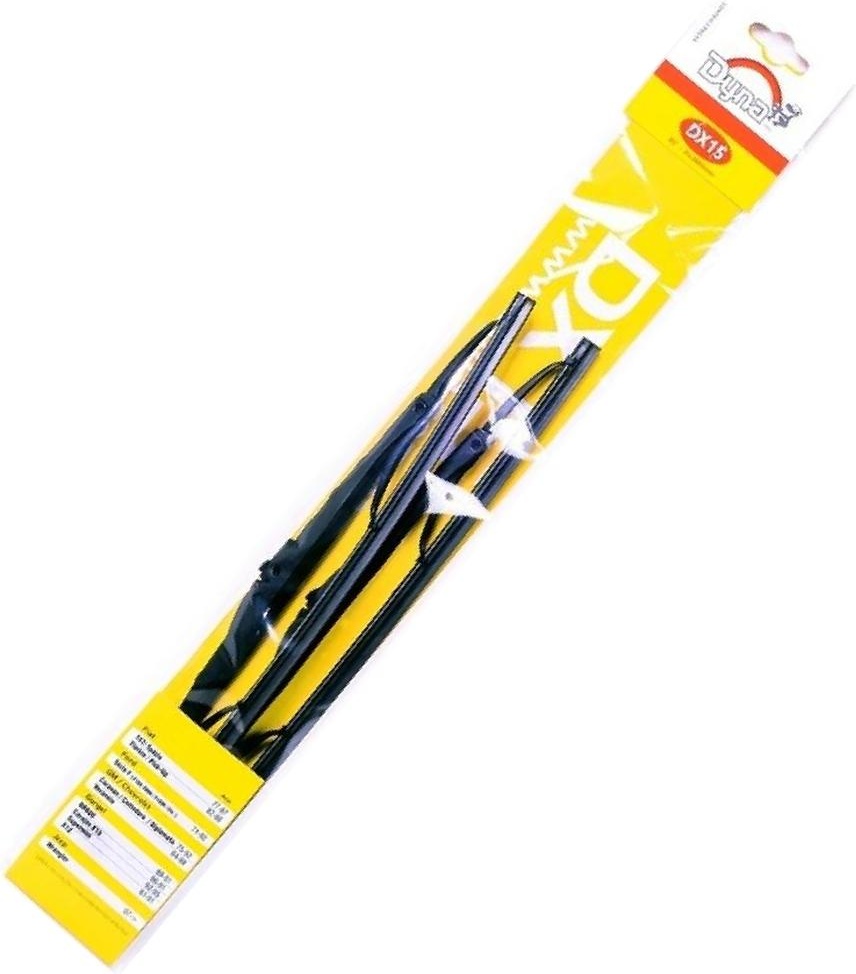 2 Palheta do Limpador de Para Brisa - Dyna - DX15