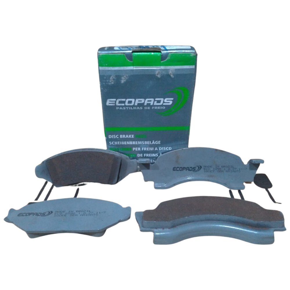 Jogo Pastilha de Freio Dianteira - ECOPADS - ECO1098