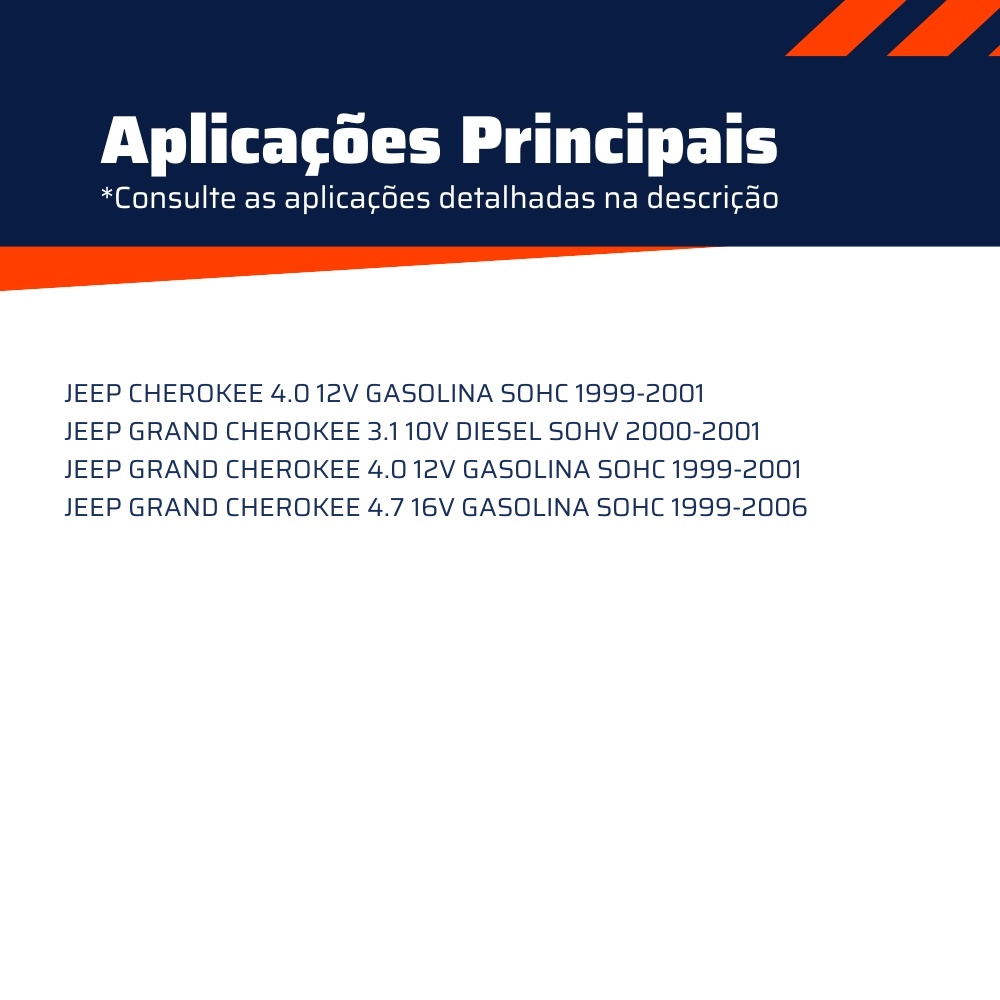 Pastilha de Freio Dianteira para Jeep Cherokee e Grand Cherokee - ECOPADS - ECO1220