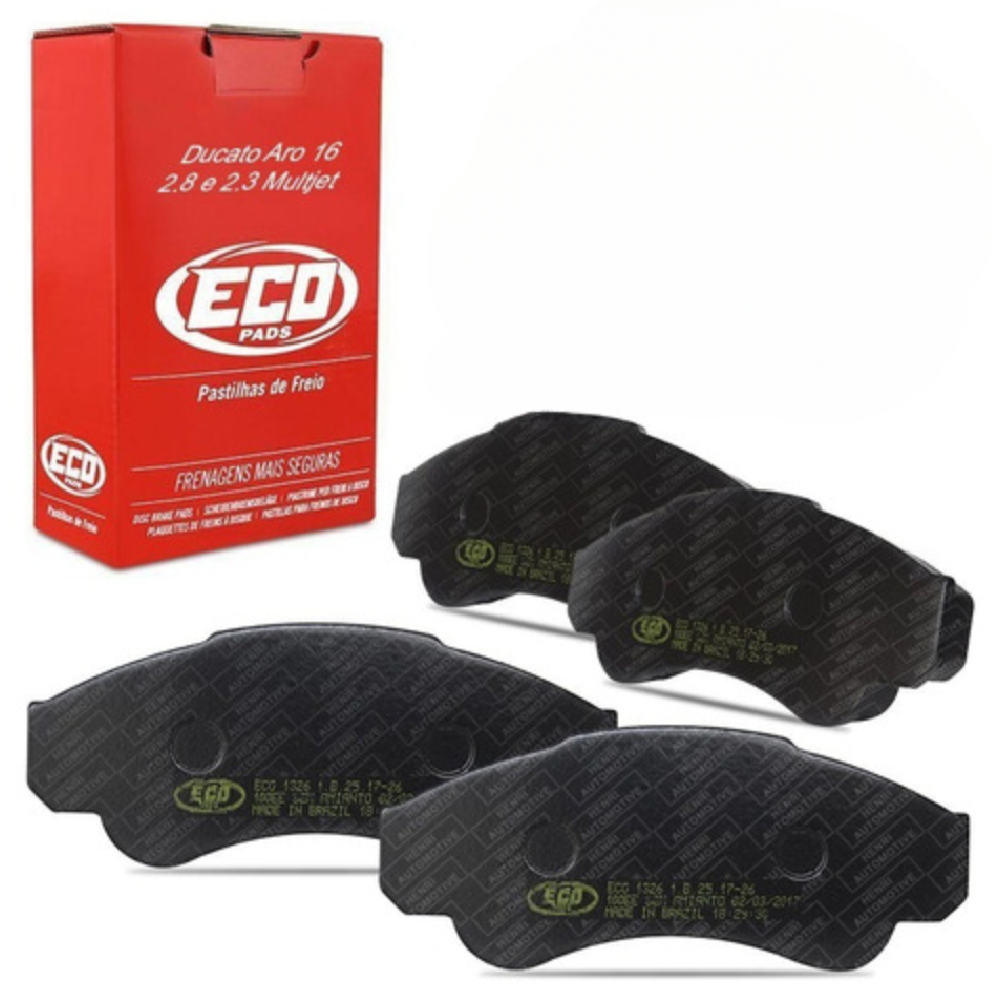 Pastilha de Freio Dianteira para Fiat Ducato - ECOPADS - ECO1326
