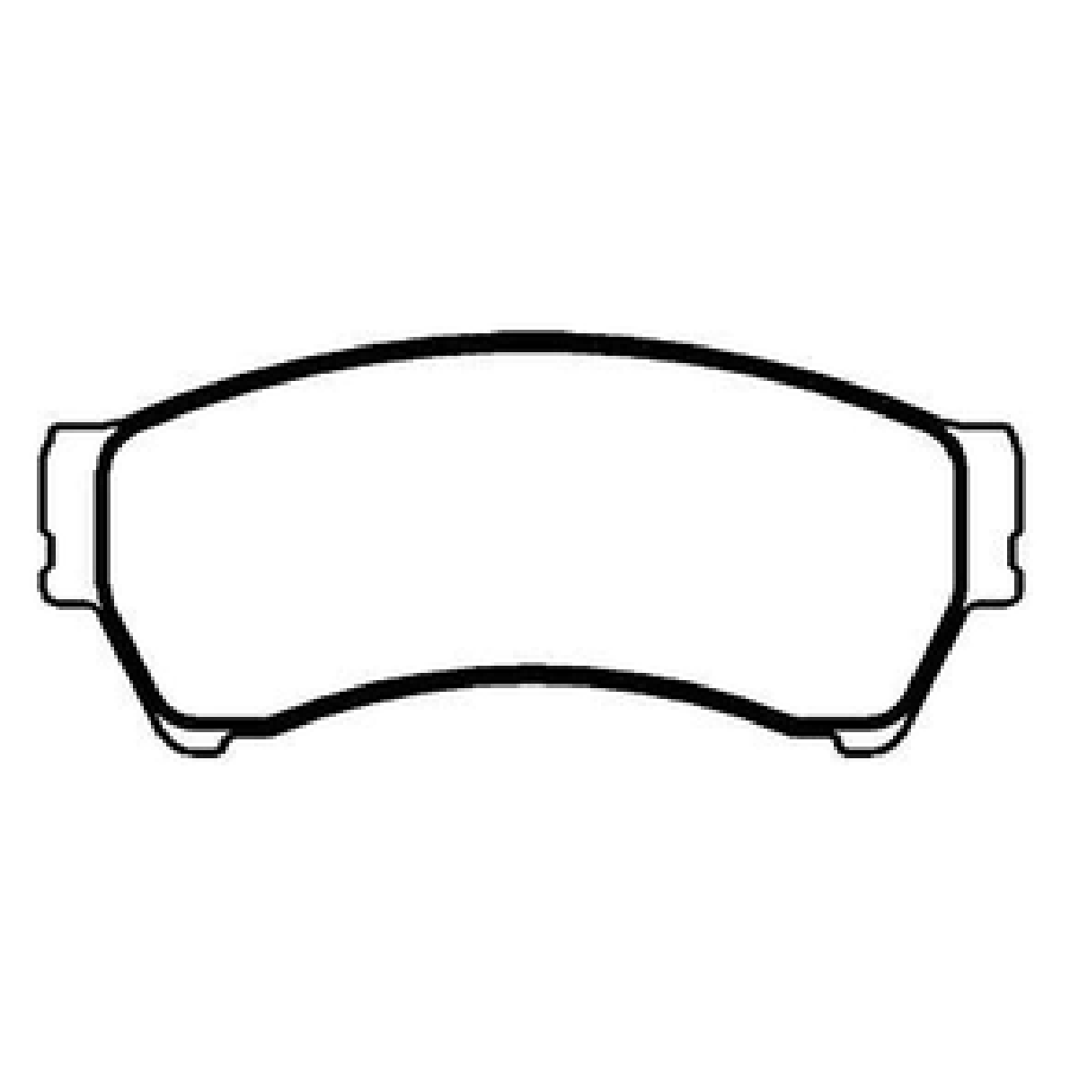 Pastilha de Freio Dianteira para Ford Fusion - ECOPADS - ECO1361