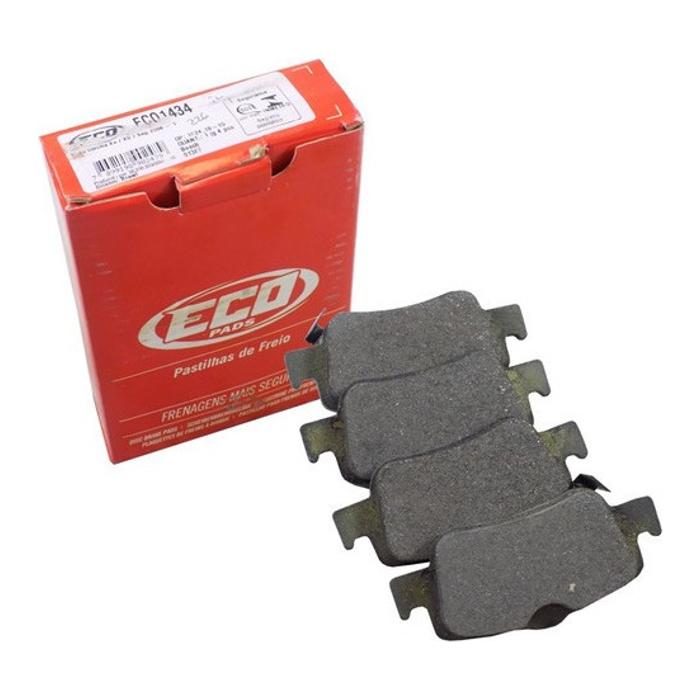 Pastilha de Freio Traseira para Toyota Corolla e Fielder - ECOPADS - ECO1434