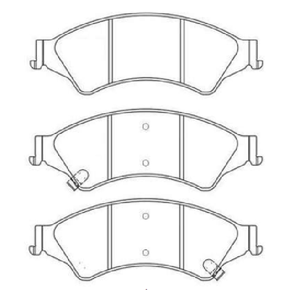 Pastilha de Freio Dianteira para Ford Ranger e Troller T4 - ECOPADS - ECO1553