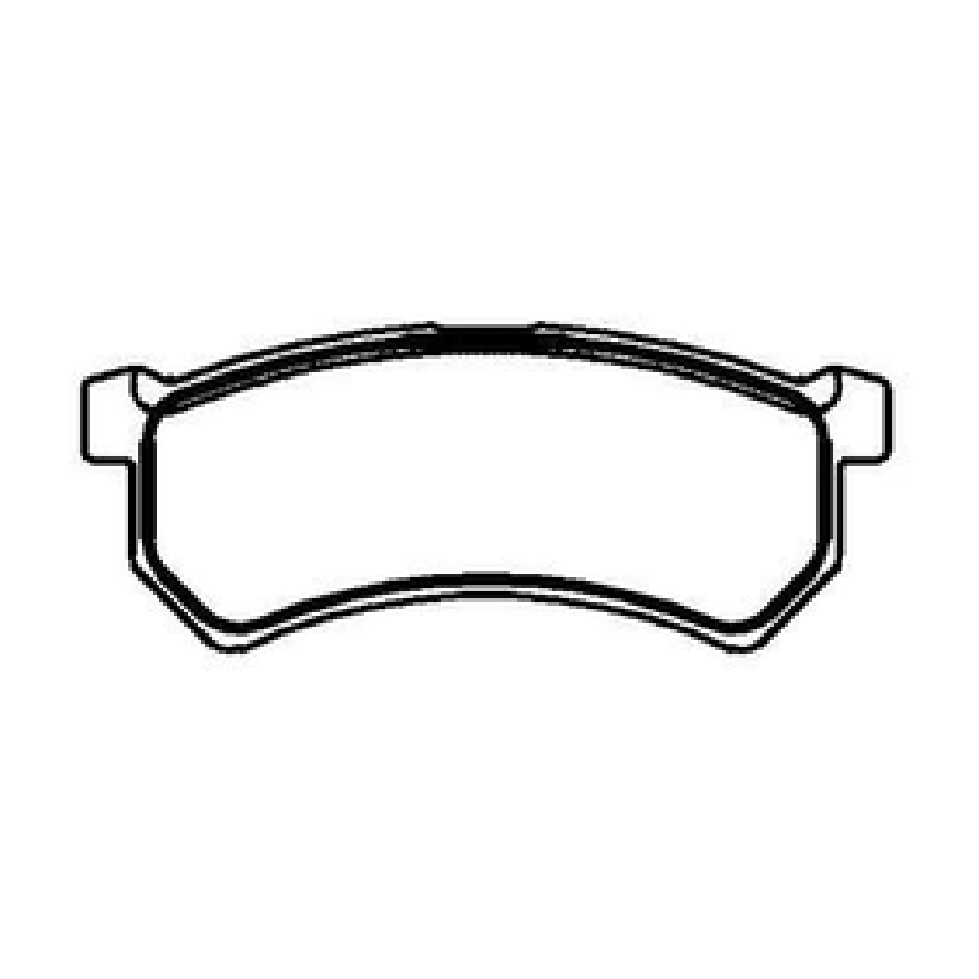 Pastilha de Freio Dianteira para Renault Kwid - ECOPADS - ECO1589