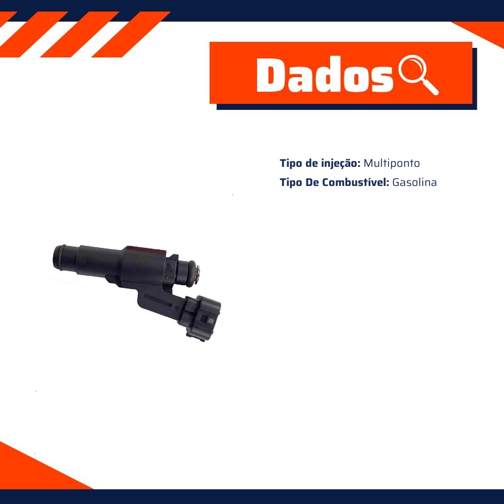 Bico Injetor de Combustível para Hyundai Creta e KIA Sportage - Delphi - FJ10761