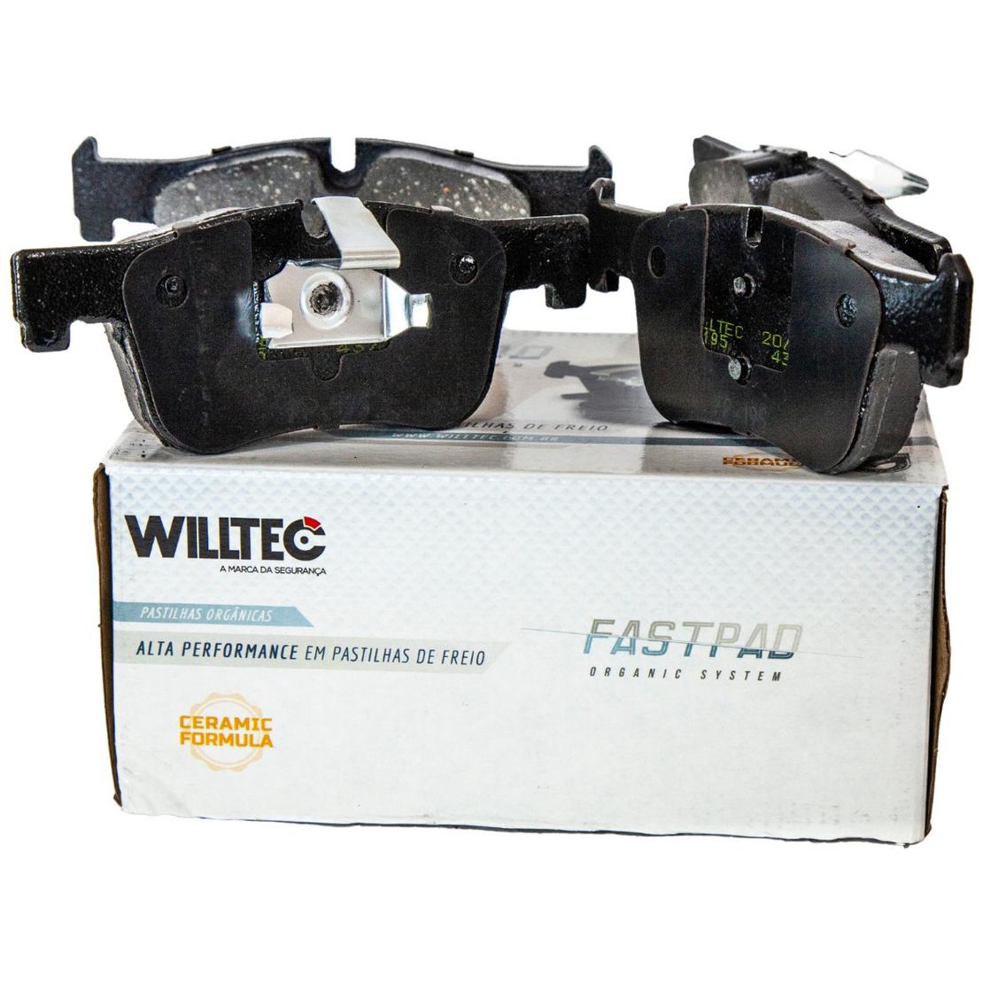 Jogo Pastilha de Freio Dianteira - WILLTEC - FP195