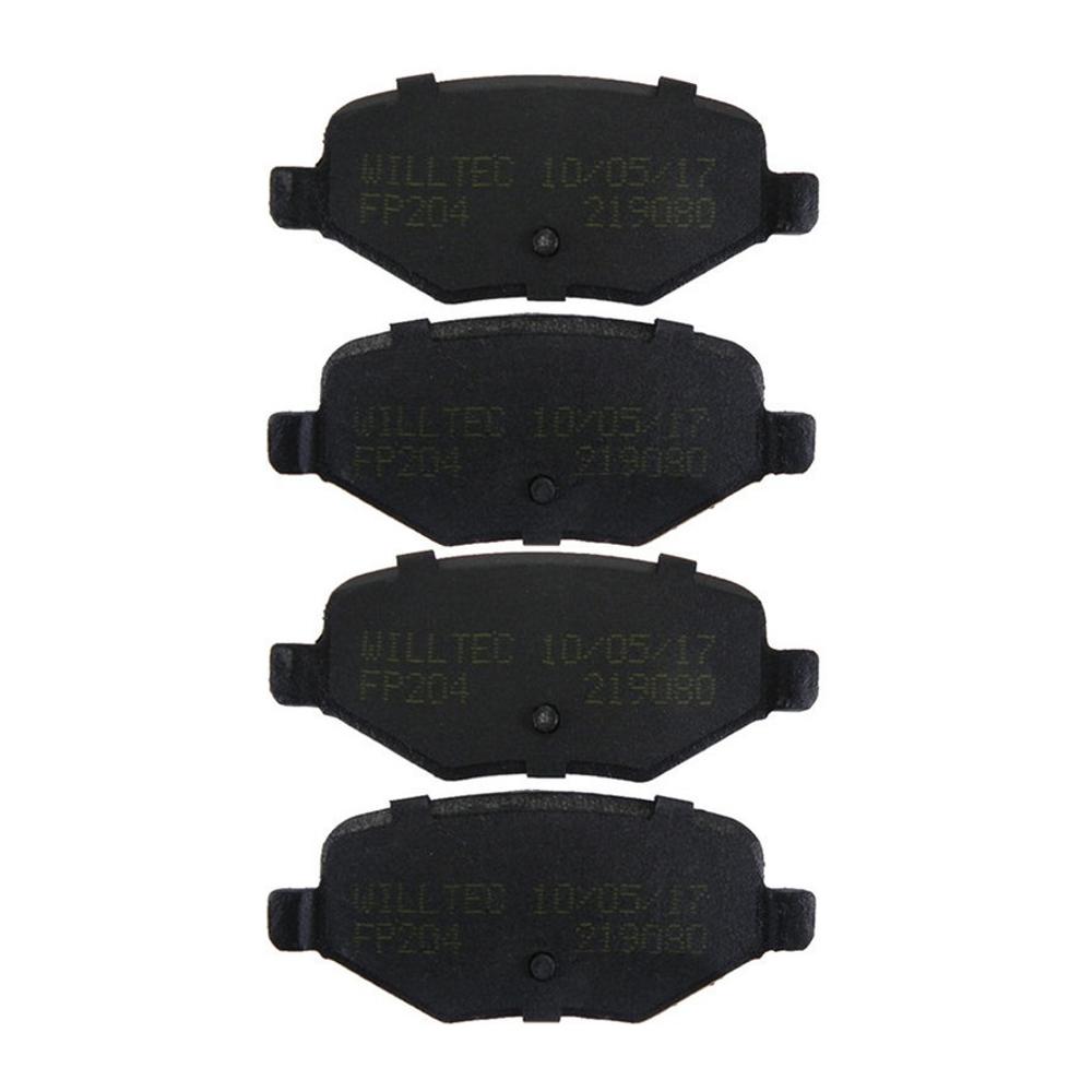 Pastilha de Freio Traseira para Ford Edge - Willtec - FP204