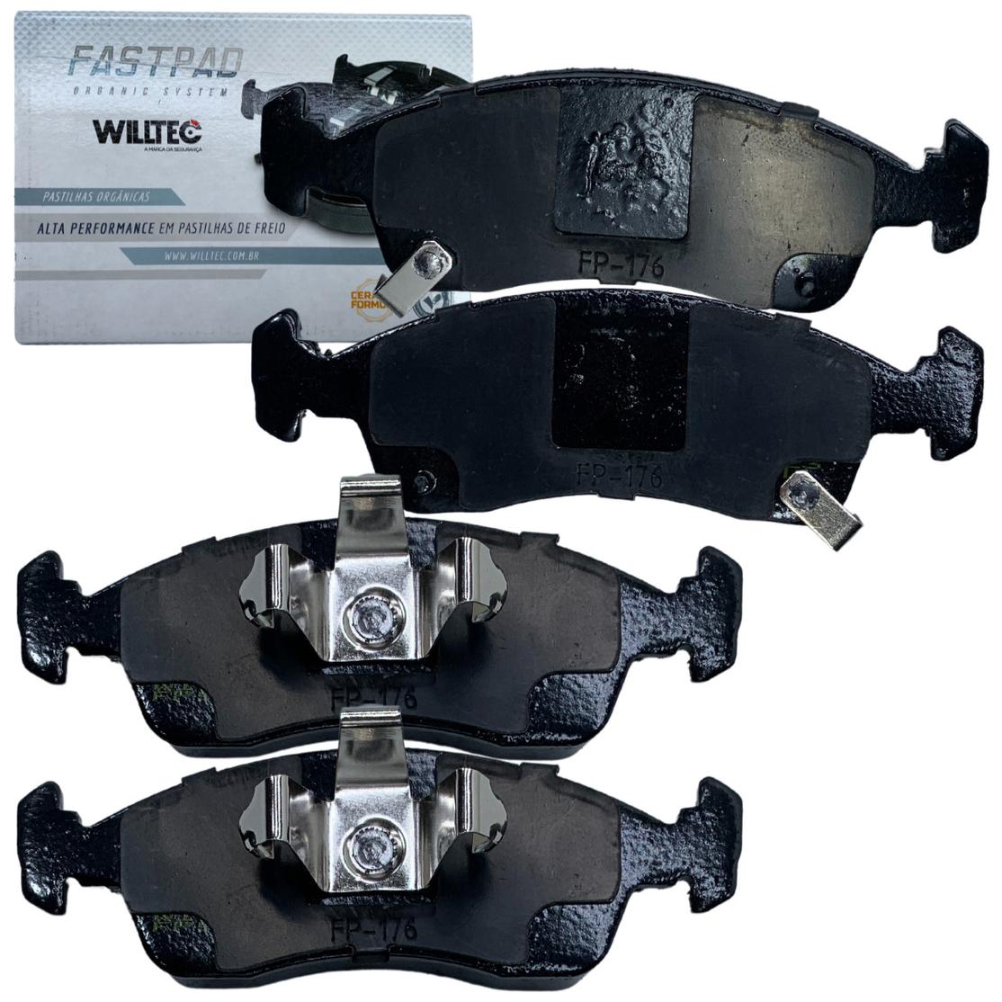 Jogo Pastilha de Freio Dianteira - WILLTEC - FP962