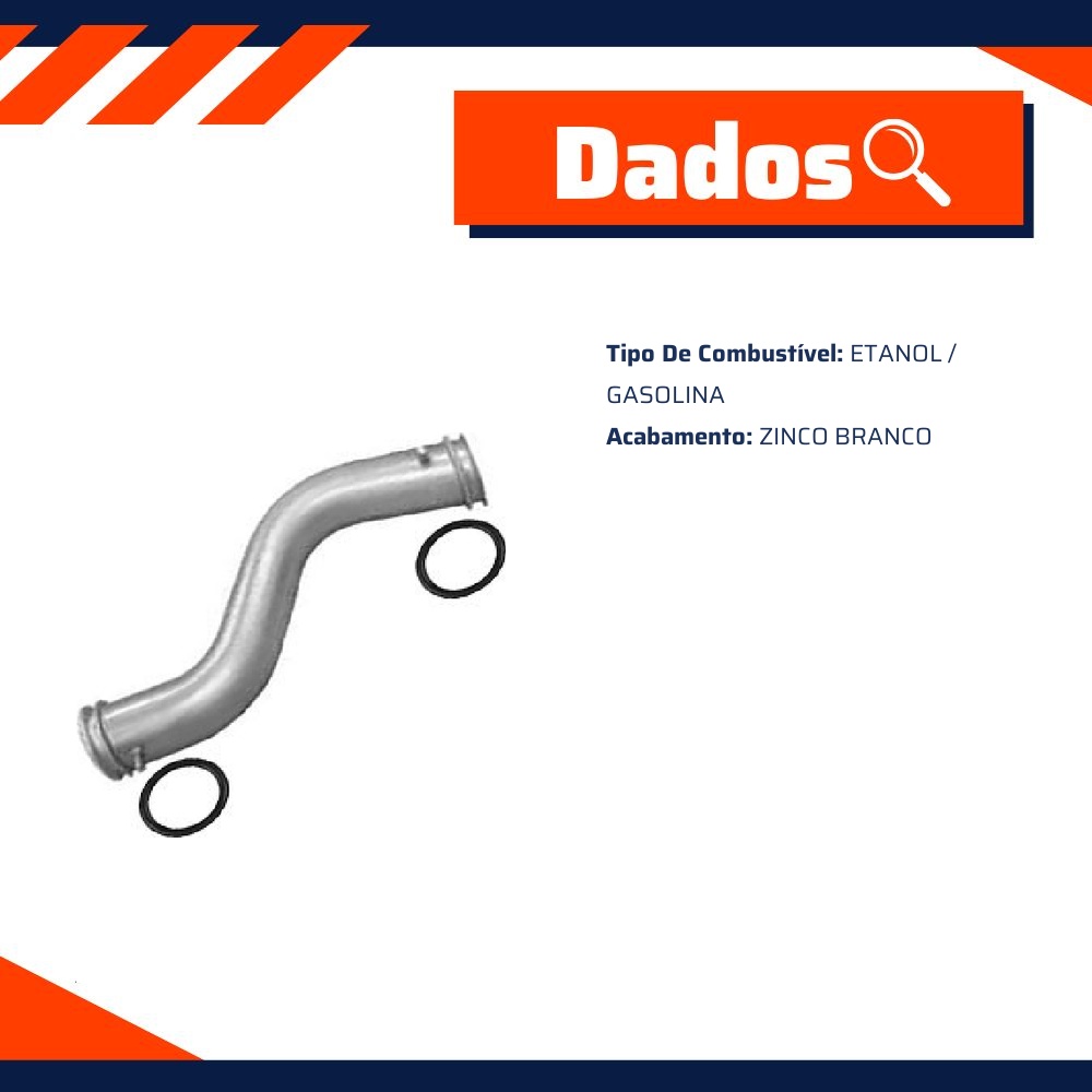 Tubo de Arrefecimento do Motor para Honda City e FIT - Grazzimetal - HD13029GG